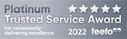 Feefo - 2022 Platinum Trusted Service